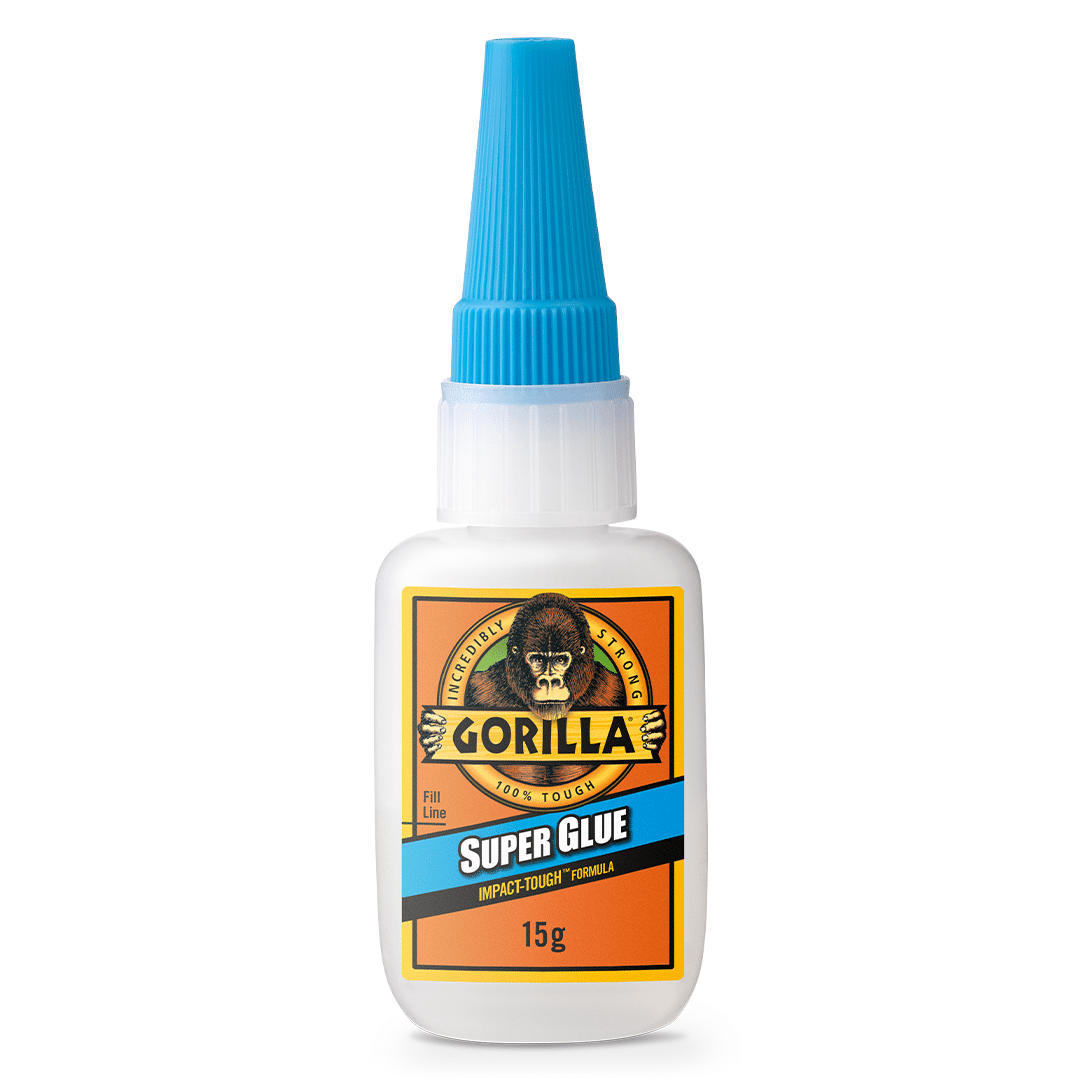 Gorilla Glue Super Glue Brush & Nozzle 12g free UK Delivery 