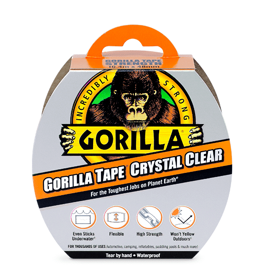 Gorilla Tape Crystal Clear | Gorilla Glue