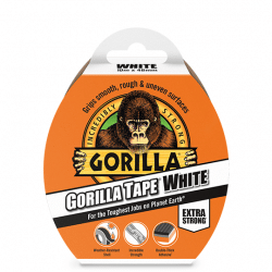 Gorilla Tape - White - 10m
